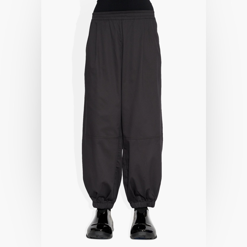 NWT The Celect Los Angeles Black Linen Pull-On Balloon Pants Streetwear Size XL